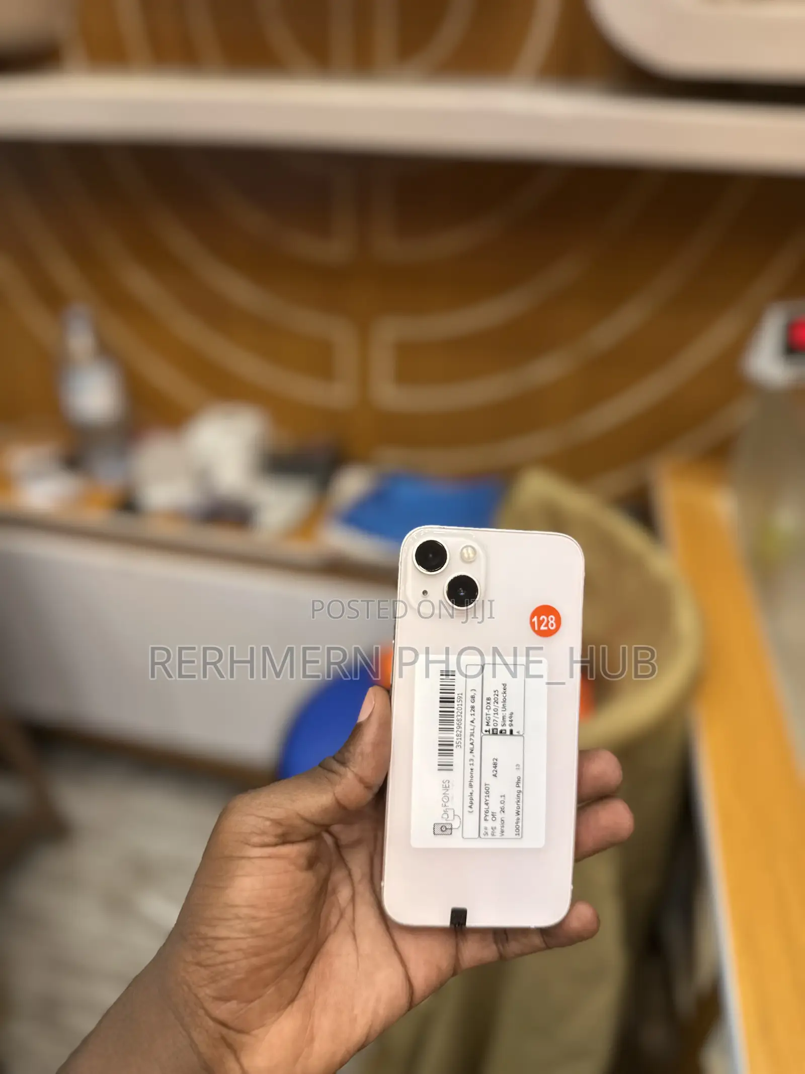 New Apple iPhone 13 128 GB White