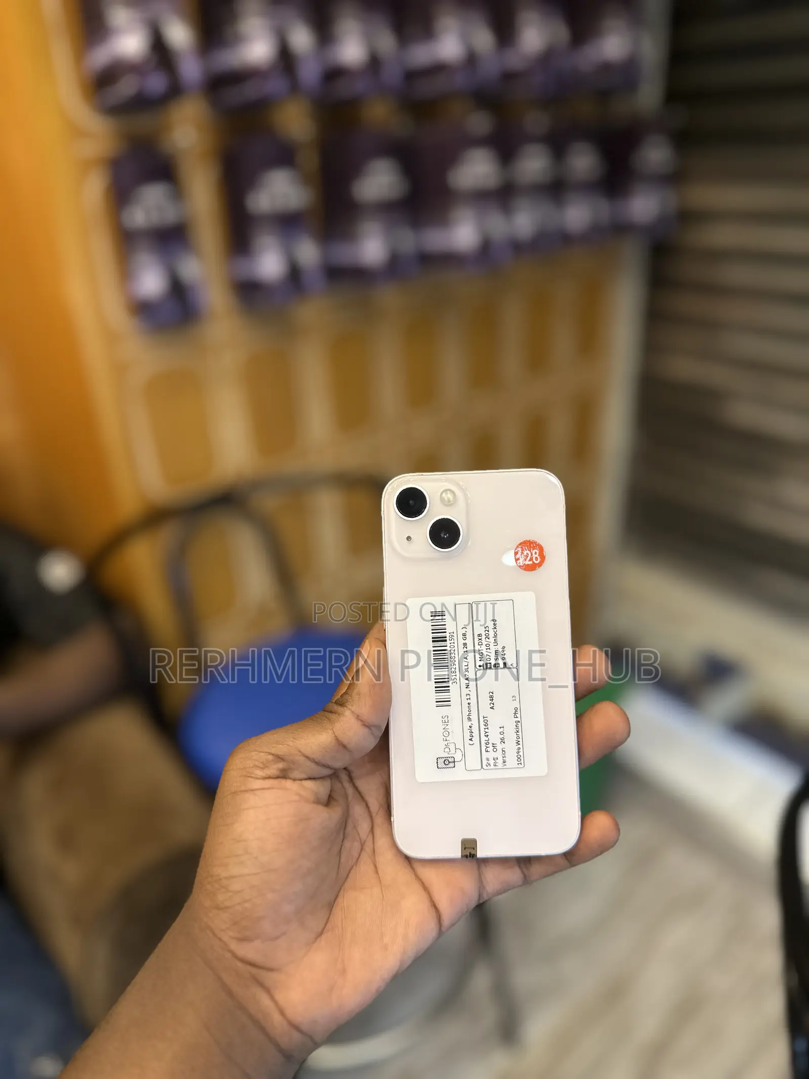 New Apple iPhone 13 128 GB White