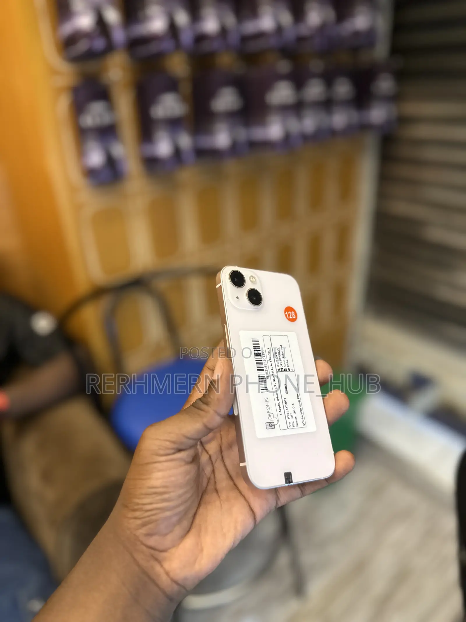 New Apple iPhone 13 128 GB White