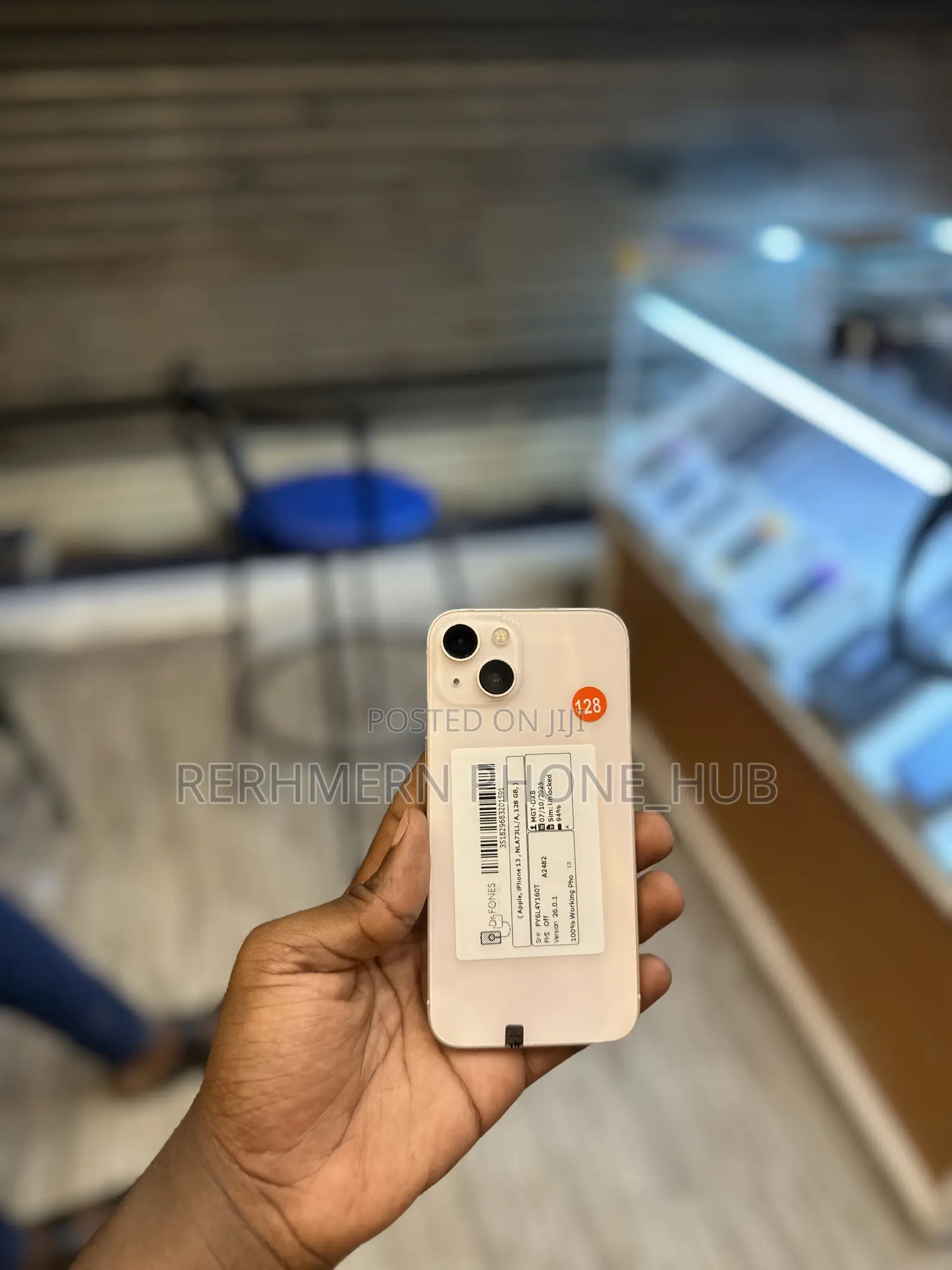 New Apple iPhone 13 128 GB White