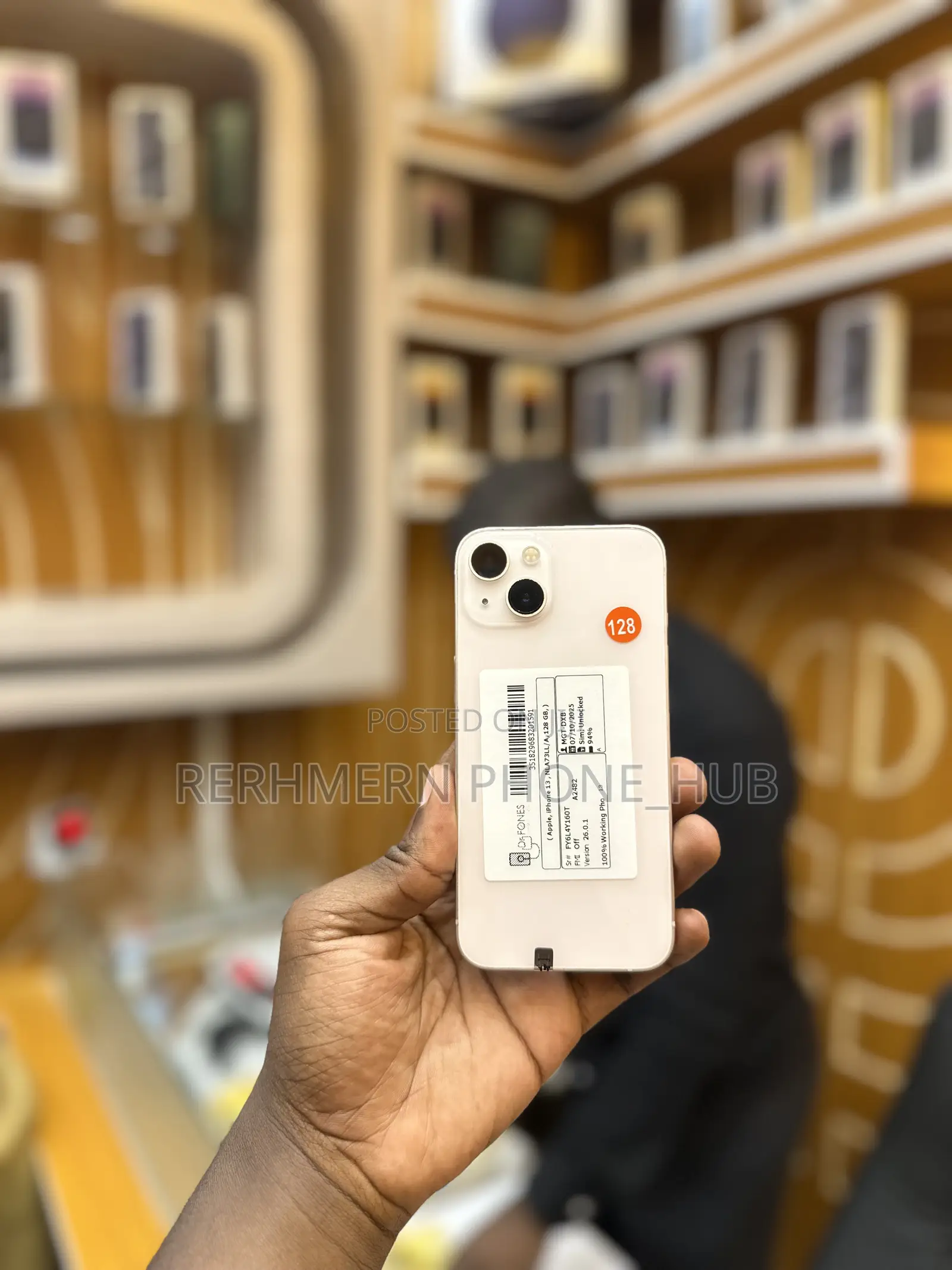 New Apple iPhone 13 128 GB White