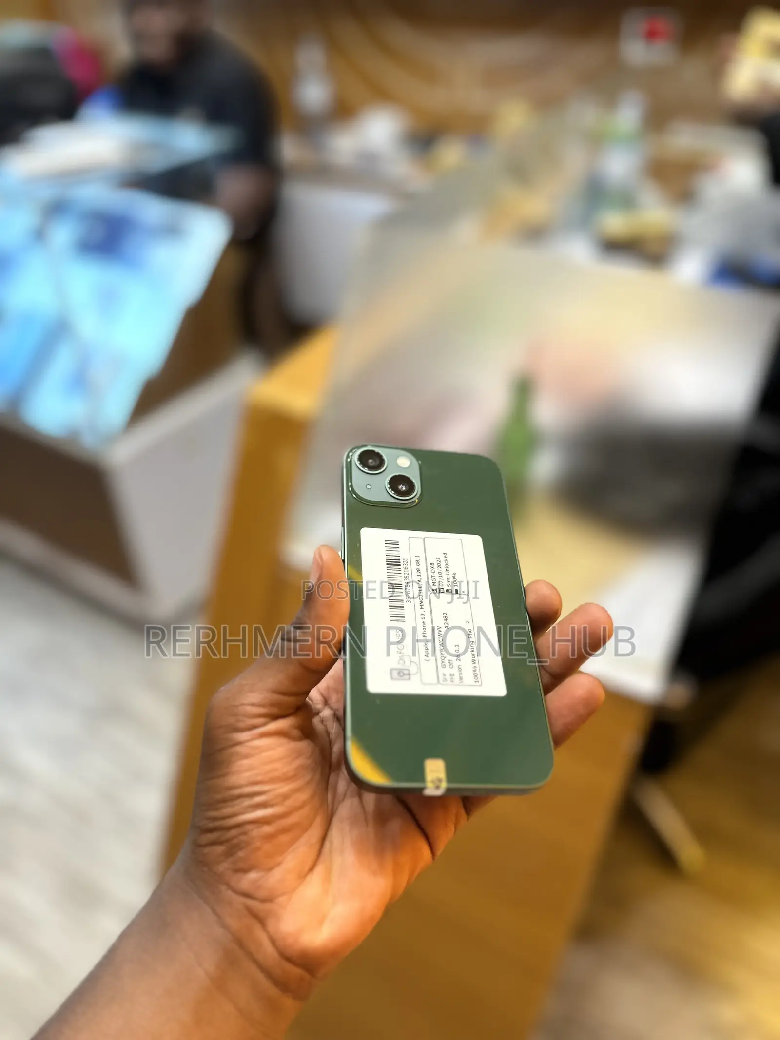 New Apple iPhone 13 128 GB Green