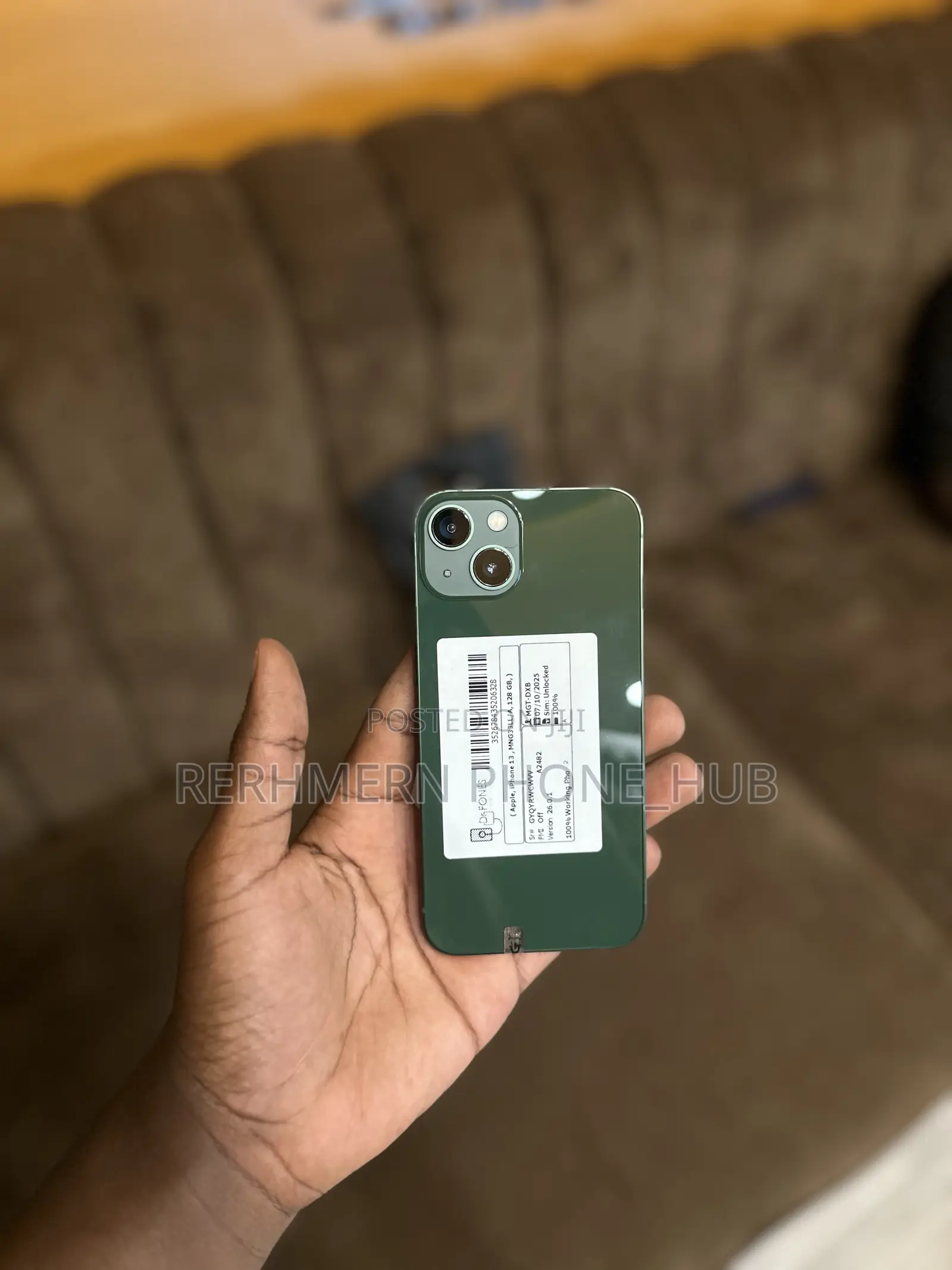 New Apple iPhone 13 128 GB Green