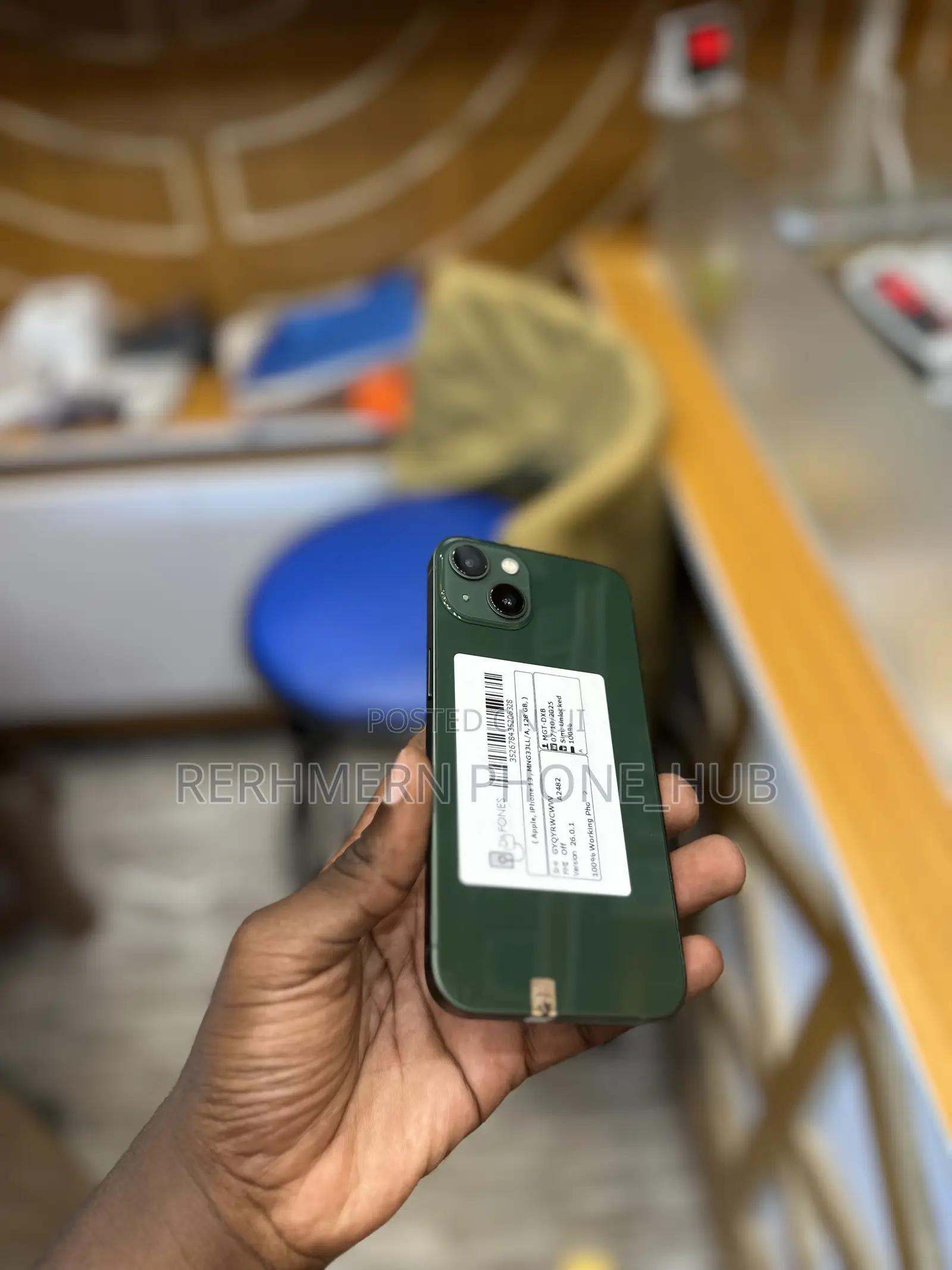 New Apple iPhone 13 128 GB Green