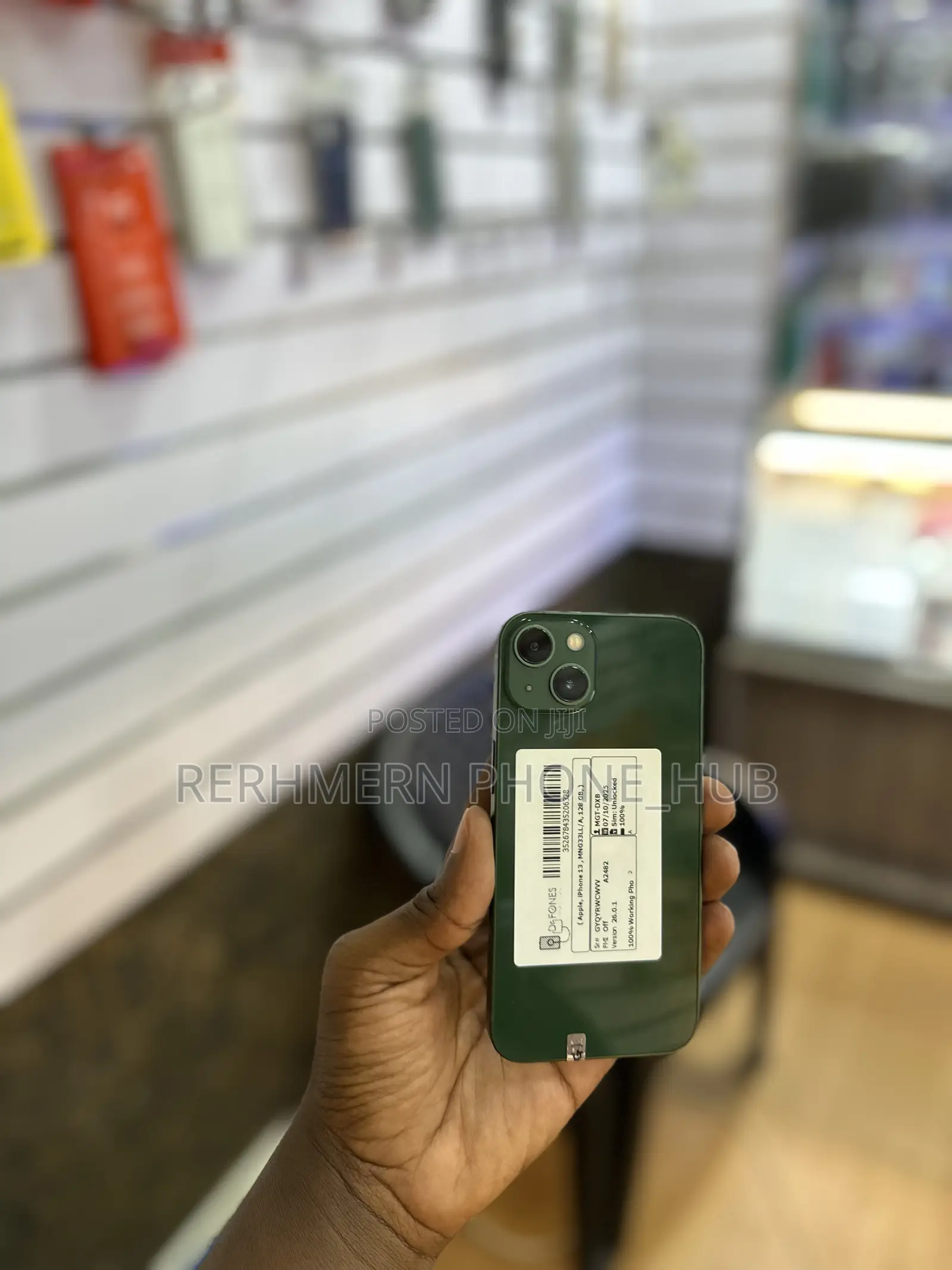 New Apple iPhone 13 128 GB Green