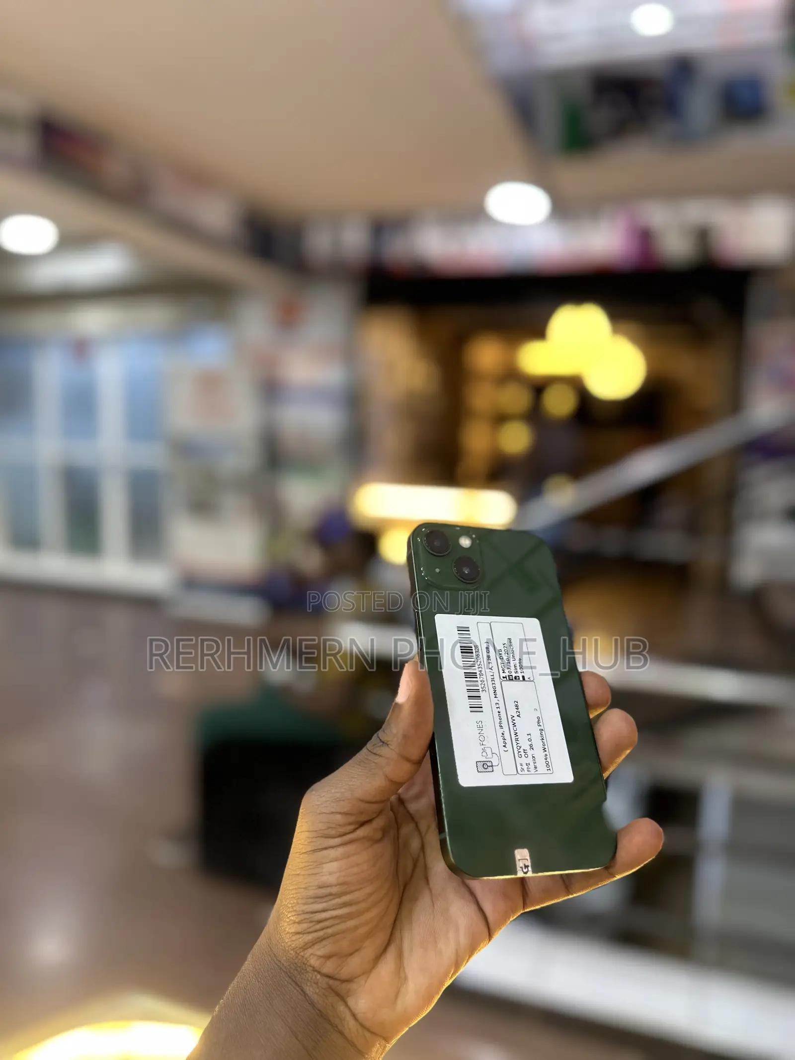New Apple iPhone 13 128 GB Green