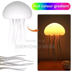 Jellyfish Mood Light Lamp | Sound-Activated Led Night Light