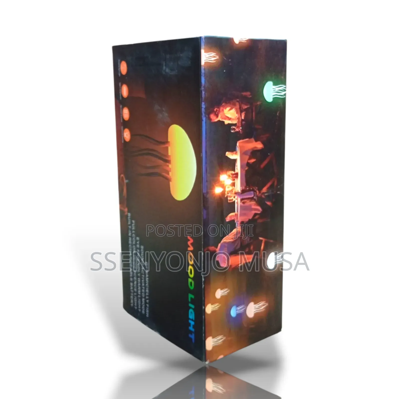 Jellyfish Mood Light Lamp | Sound-Activated Led Night Light