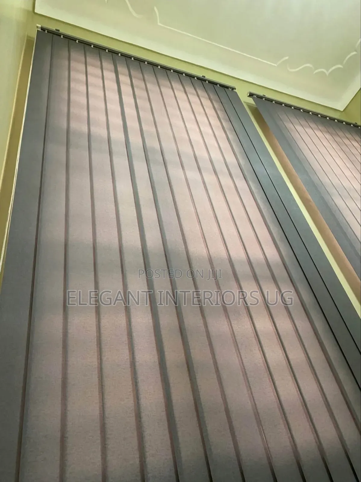 Vertical Window Curtain Blinds Used in Offices