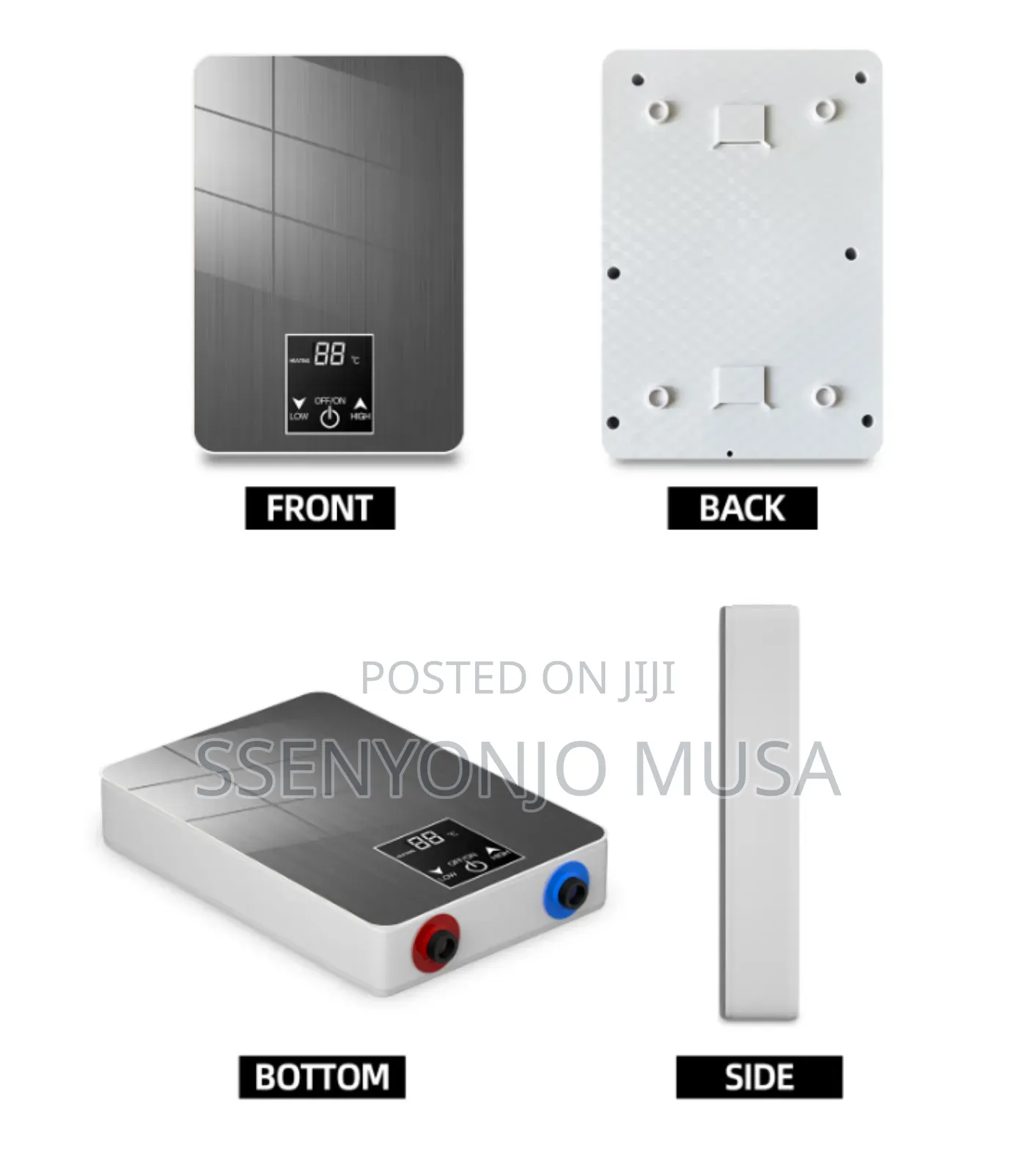 Electric Tankless Water Heater 110v | 4500w Instant Hot Water Heater