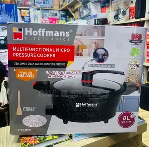 The Hoffmans Electric Micro Pressure Cooker Hm-3032 Is an 8-Liter