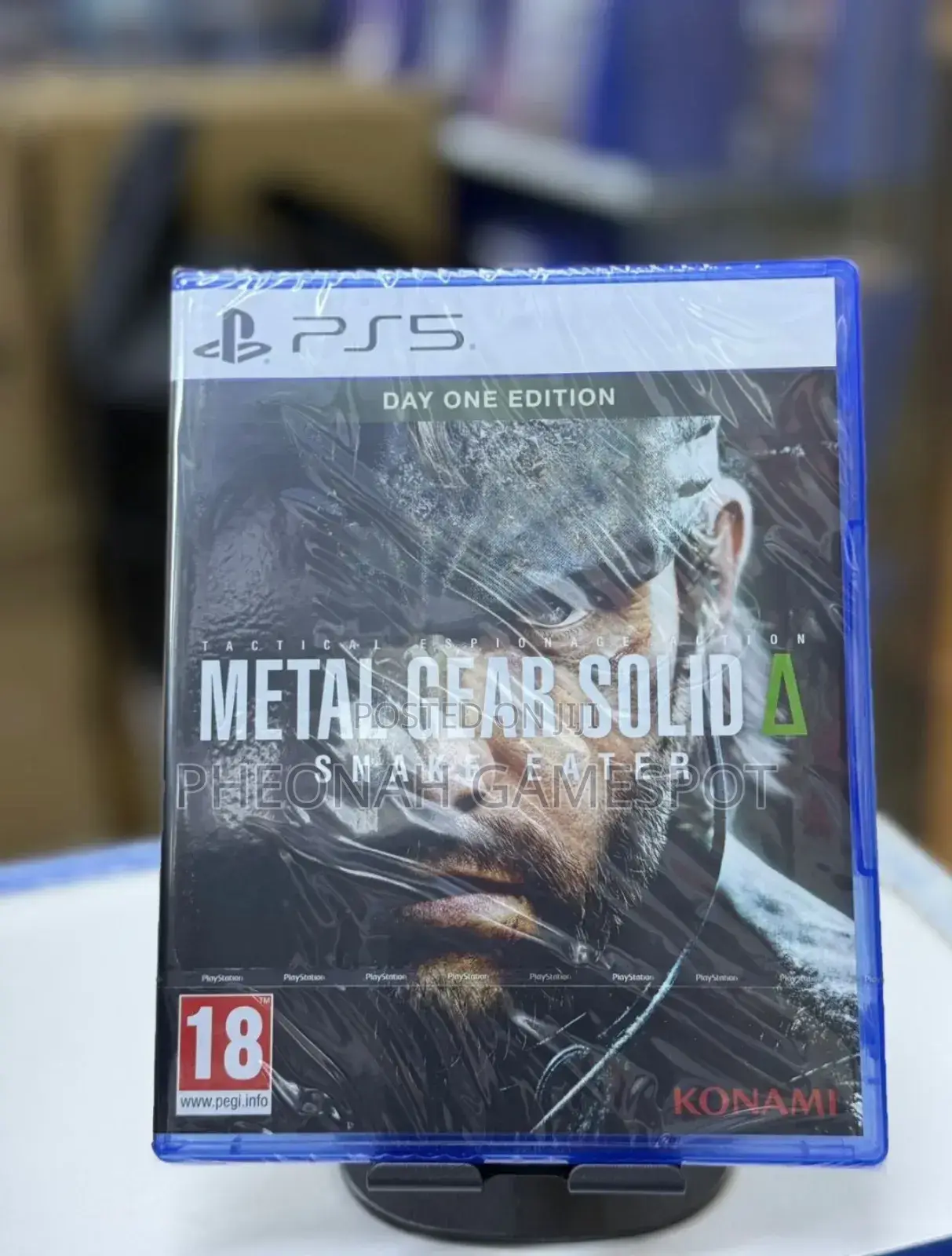 Metal Gear Solid Snake Eater Now Available