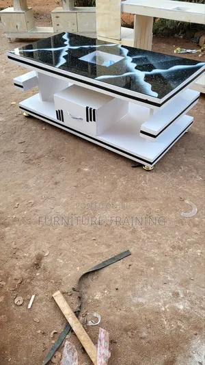 Big Center Table White and Black Available