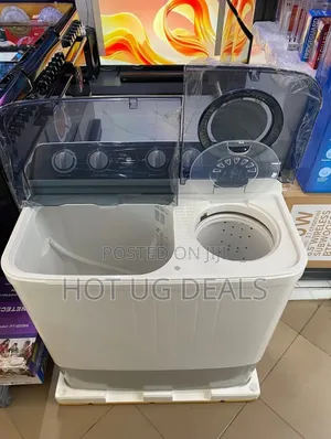 Hisense 10kg Twin Tub Washing Machine - White 