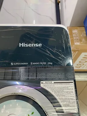 Hisense 10kg Twin Tub Washing Machine - White 