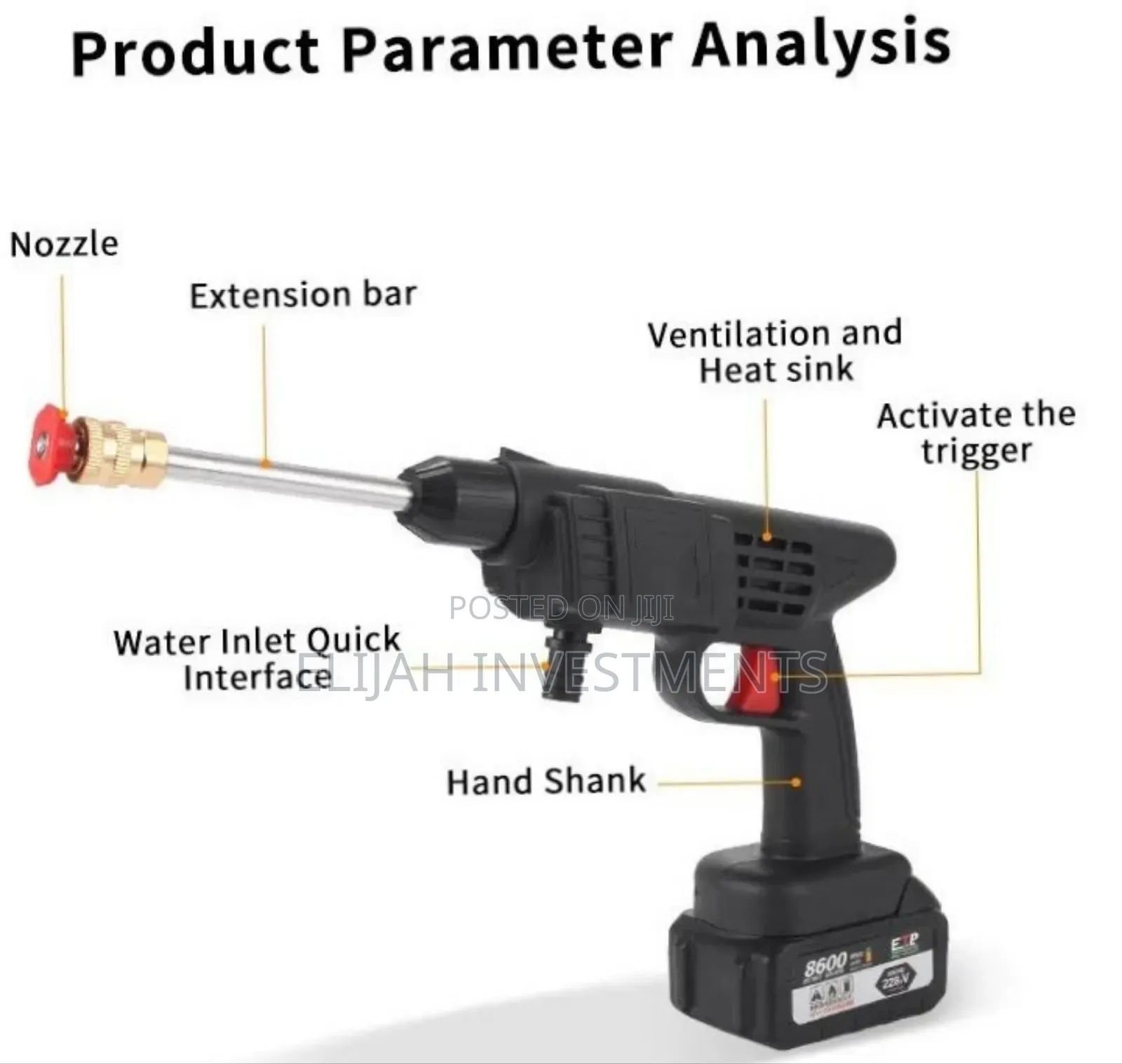 Rechargeable Portable Water Pump