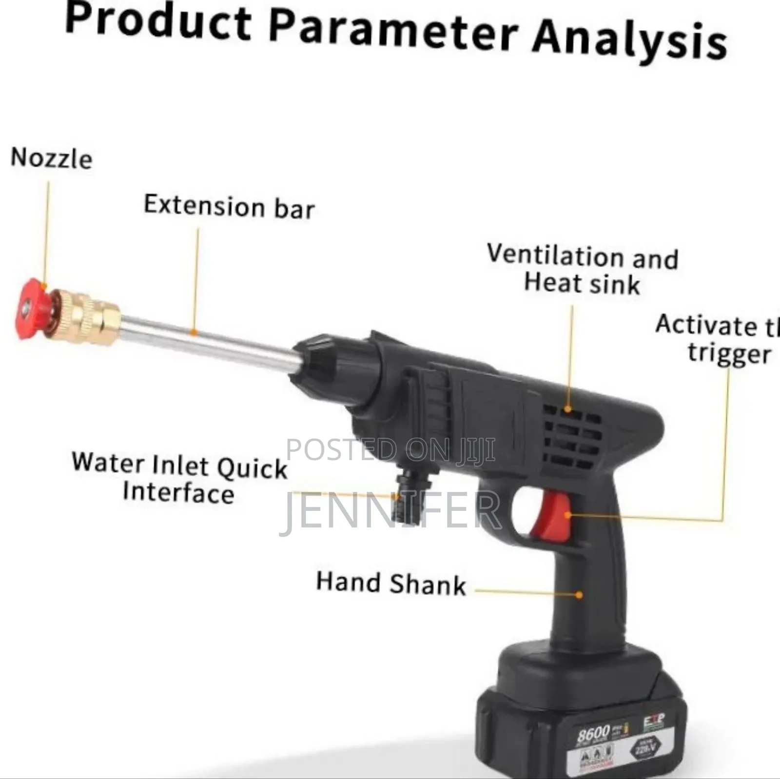 Rechargeable Portable Water Pump