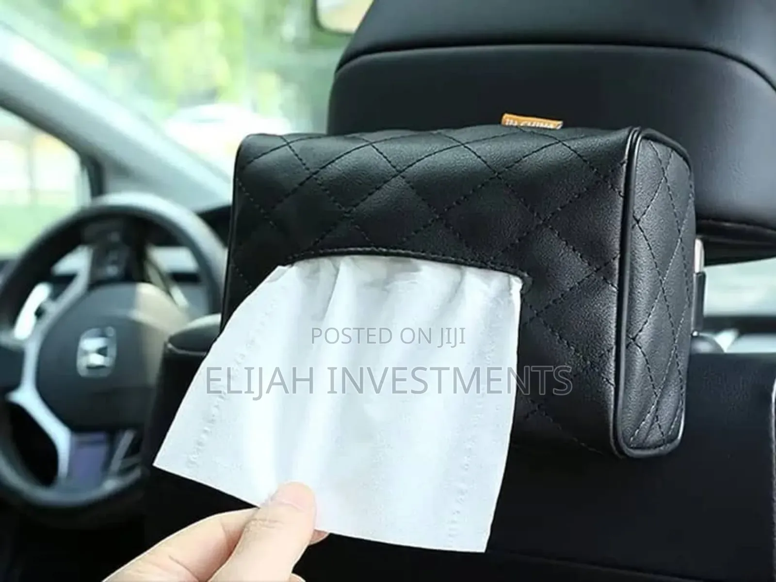 Premium Car Tissue Holder