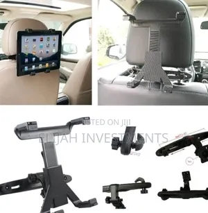 360 Rotating Back Seat Headrest Holder for All Tablets Universal