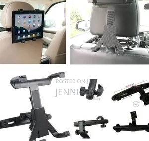 360 Rotating Back Seat Headrest Holder for All Tablets Universal Fits