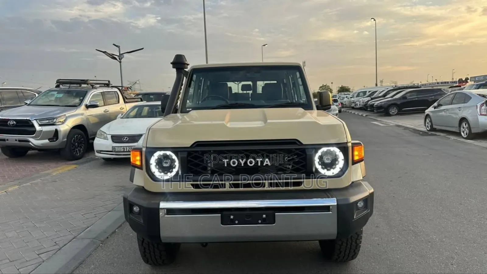 Toyota Land Cruiser 2024 Beige