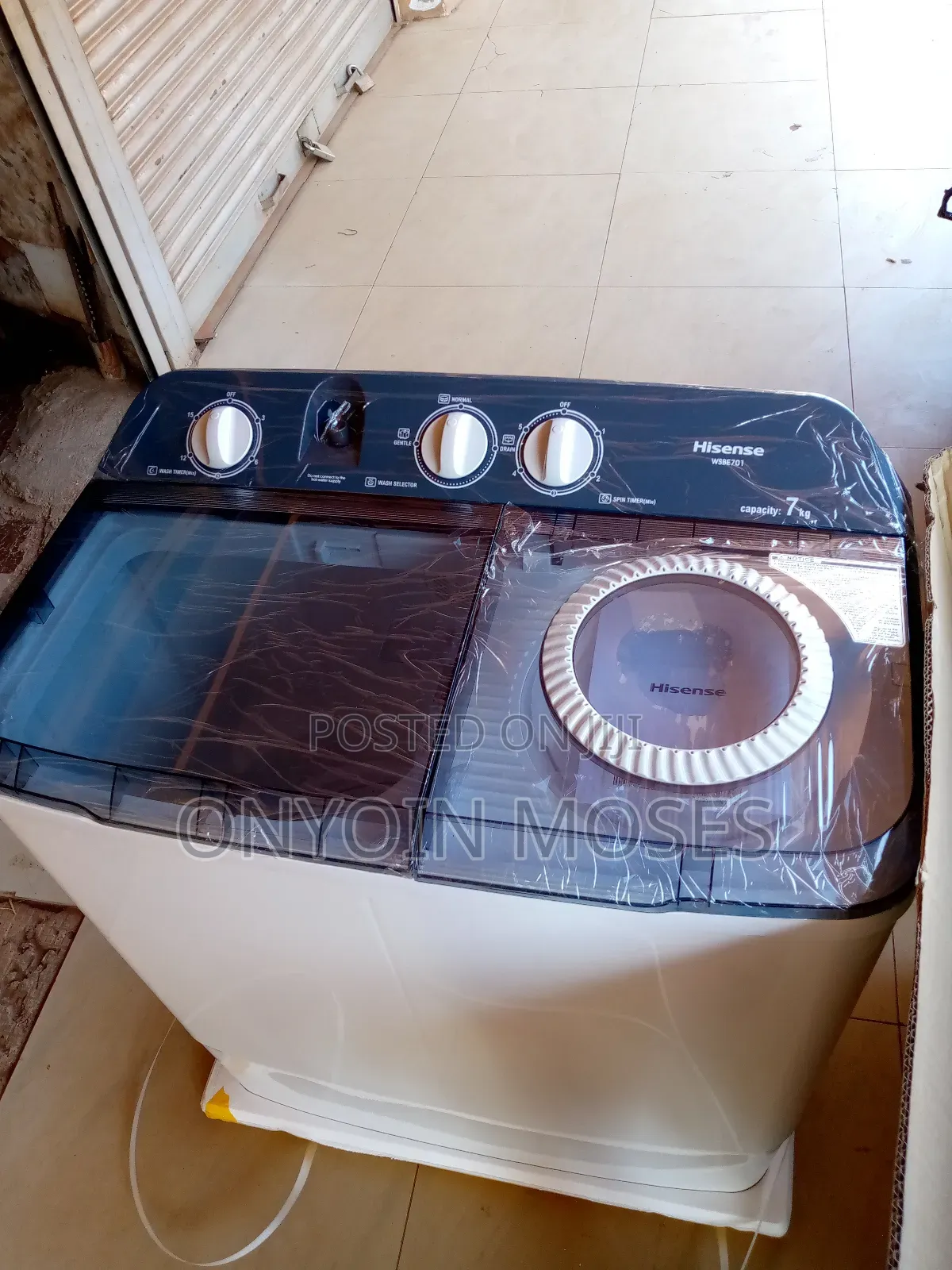 Twintub Hisense Top Loader Washing Machine