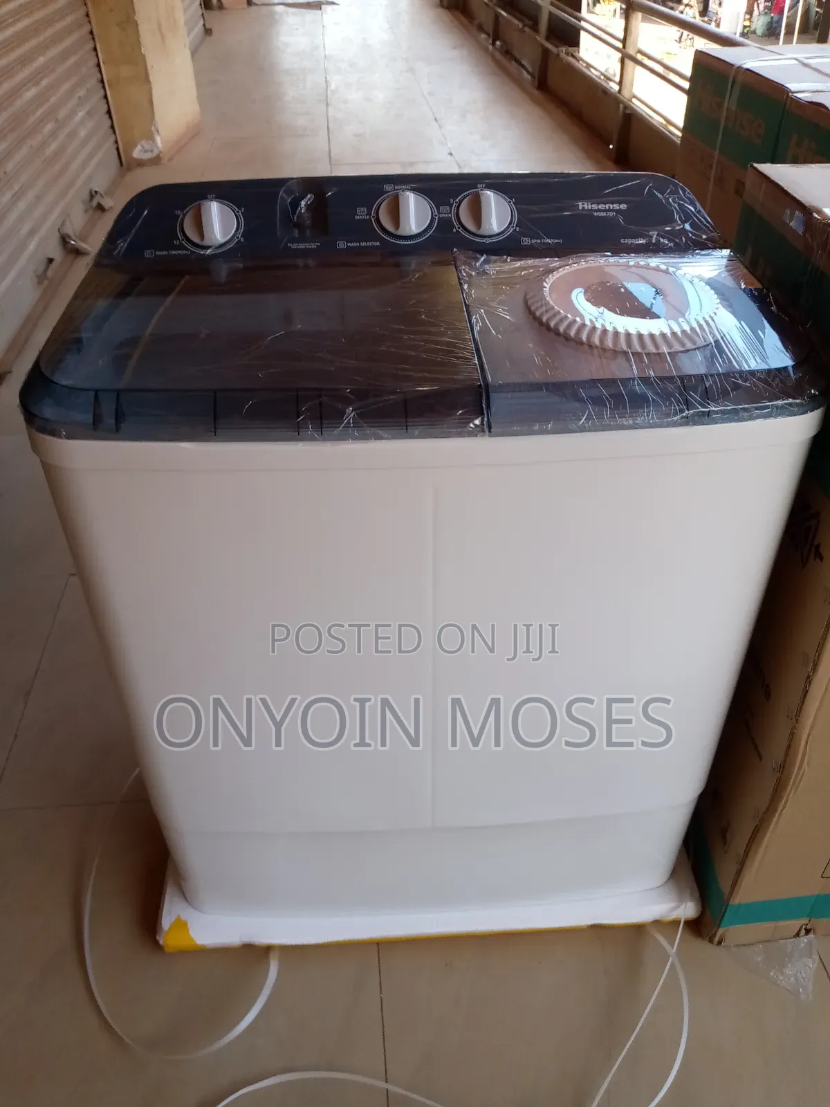 Twintub Hisense Top Loader Washing Machine