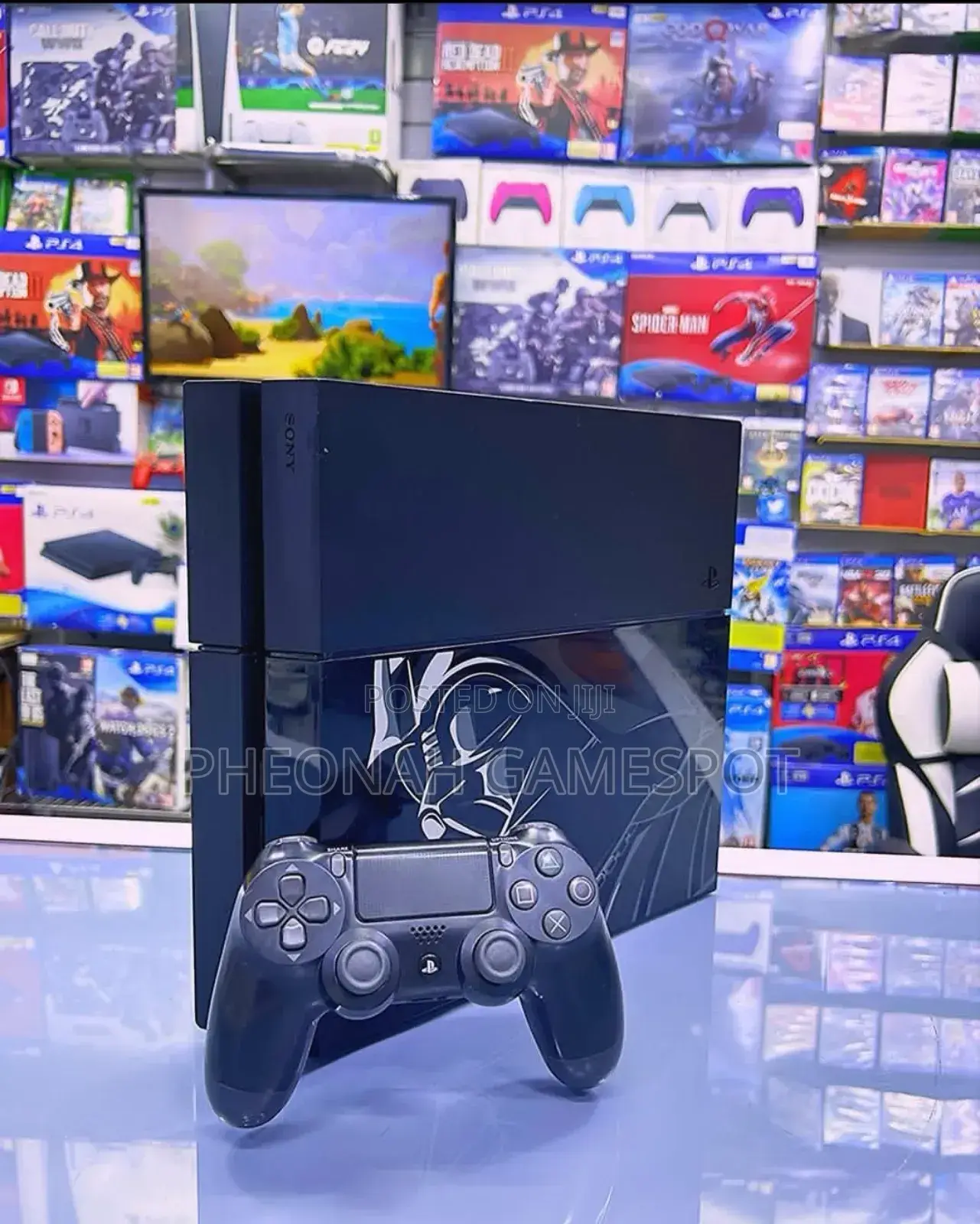 Playstation 4 Standard. Come With 6 Months Warranty. 12 Games 2 Pads