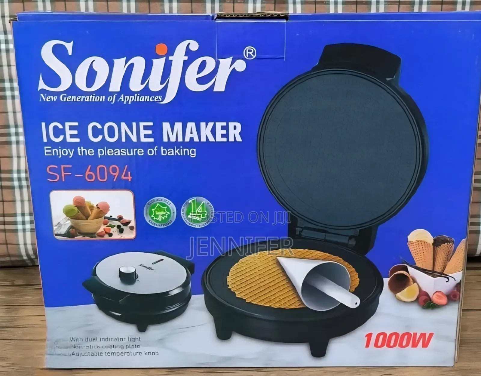 Sonifer Sf-6094 Ice Cone Maker