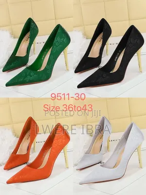 Black Big Tree Sheos for Ladies