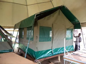 Camping Tent 10×12fts Cotton Canvas and PVC Material