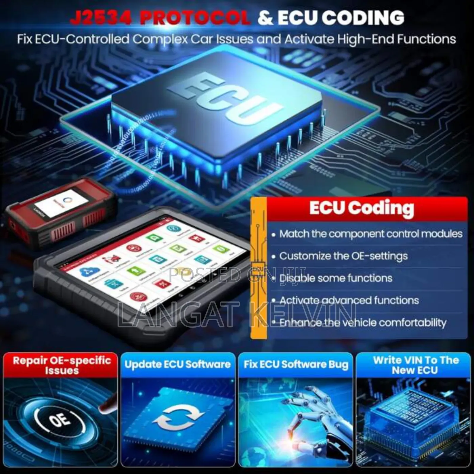 Launch X431 Pro3s+ Elite Car Diagnostic Tool