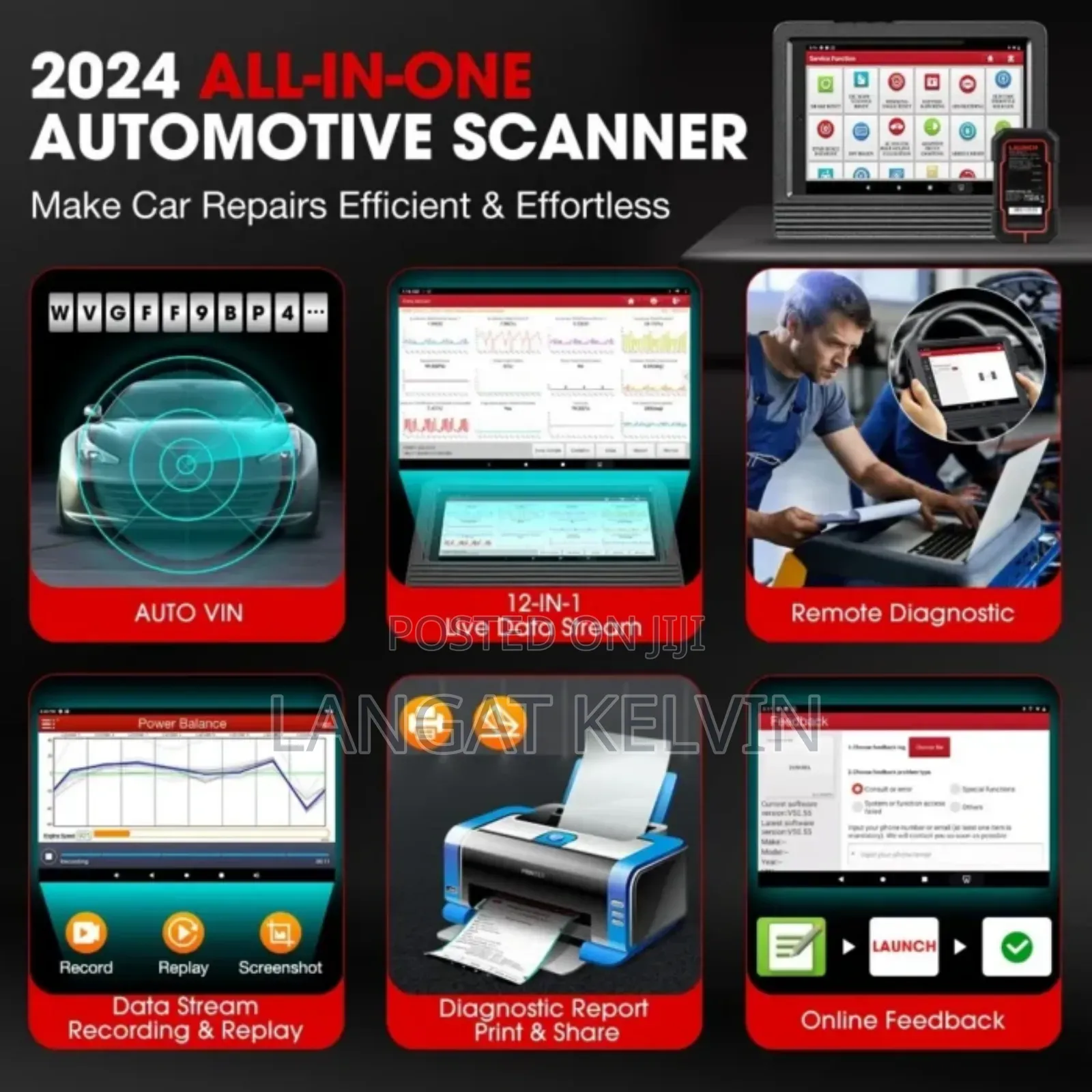 Original Launch X431 Pro V5.0 Car Diagnostic Tool