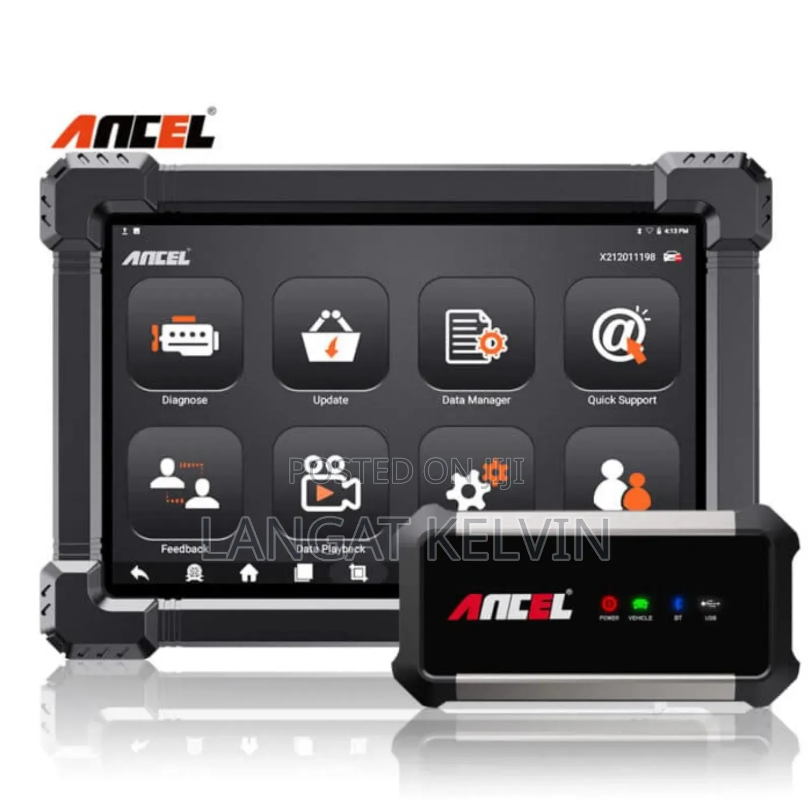 Original Ancel X7 Hd 24v Truck Obd2 Diagnostic Scanner