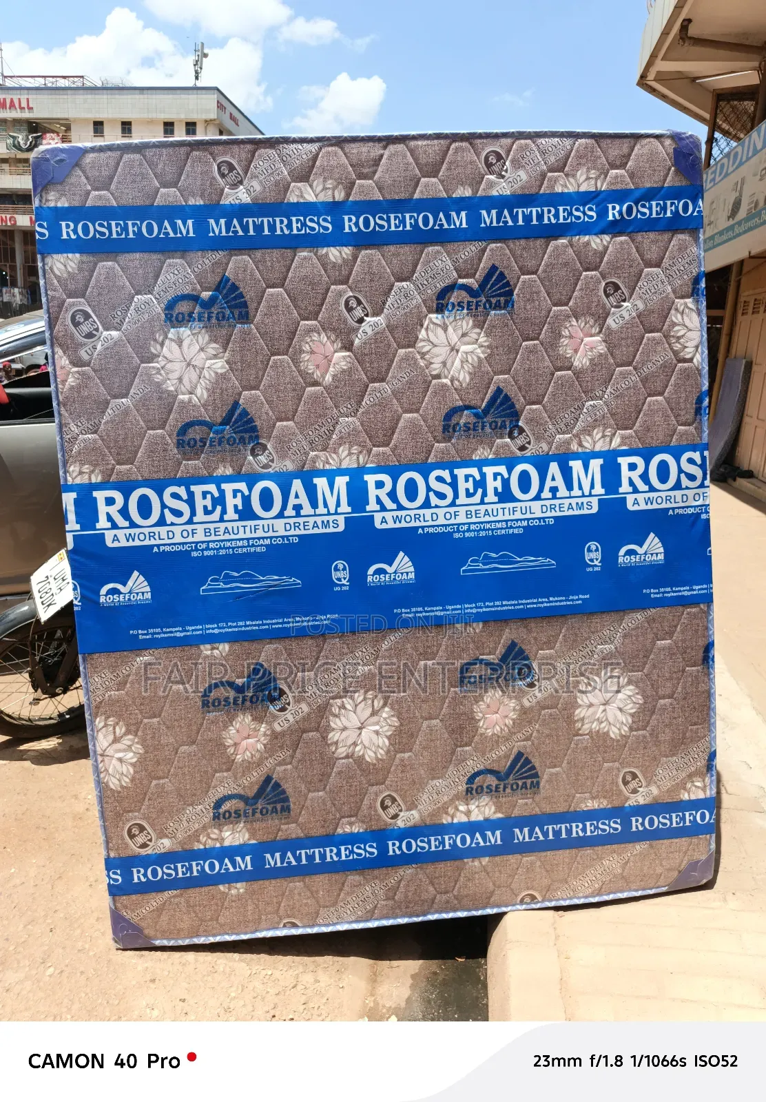 5x6 By6 Rosefoam Mattresses High Qualited