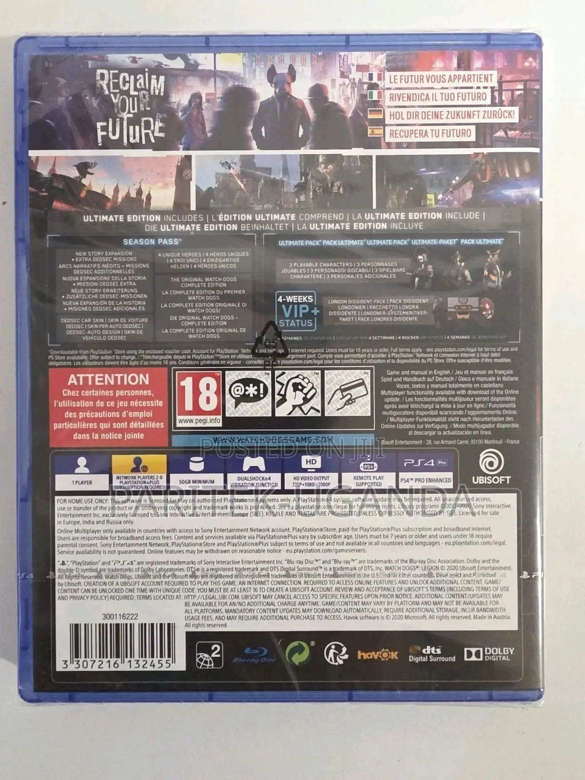 Watchdogs Legion Ps4