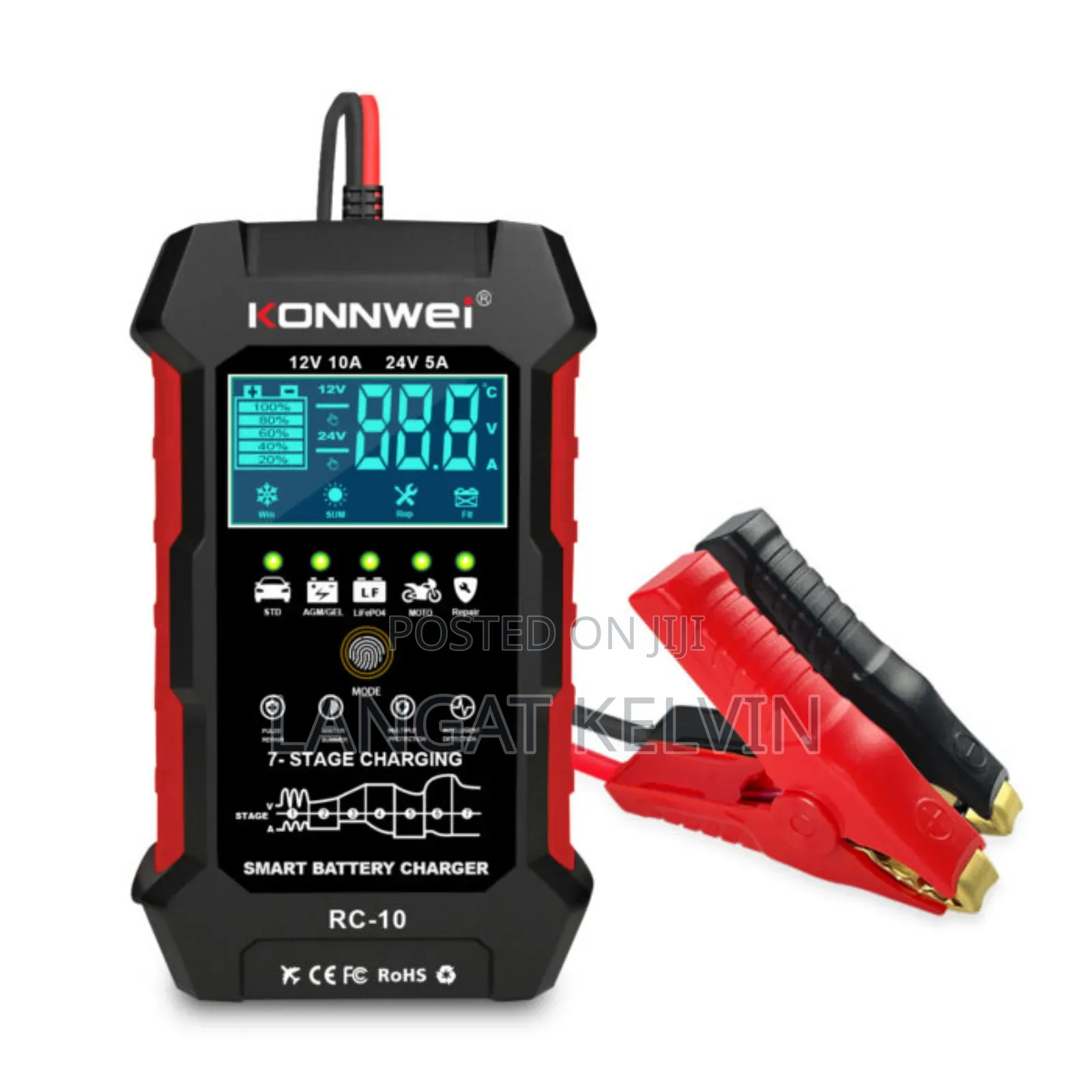 Original New Konnwei Rc-10 Battery Charger