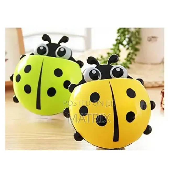 Cute Ladybug Kids Tooth Brush Holder