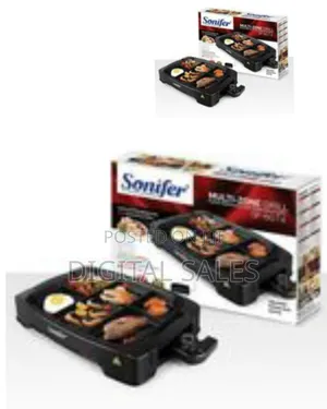 Sonifer Electric Portion Grill Powerful Electric BBQ Grill Cooker