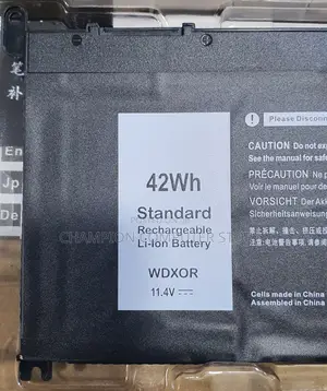 Dell Wdx0r for Inspiron 15 5565/7/8 5570/8 7560/70/69/79 13 7368/78/75