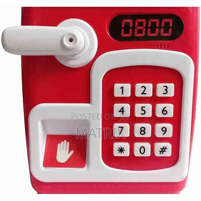 Piggy Bank Electronic Mini Atm Kids Baby Safe Coin Banks Saving Box