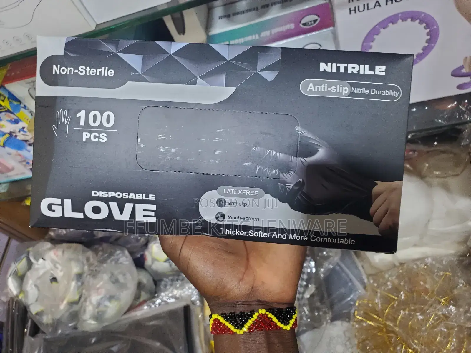 Gloves or Nitrile Gloves
