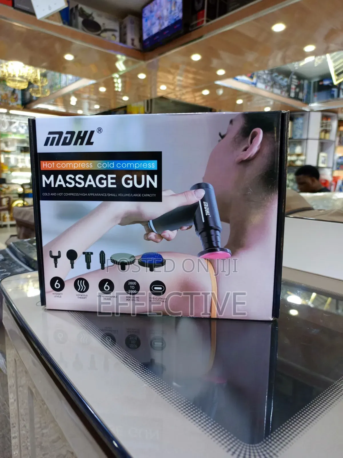 Mdhl Hot And Cold Compress Massage Gun.