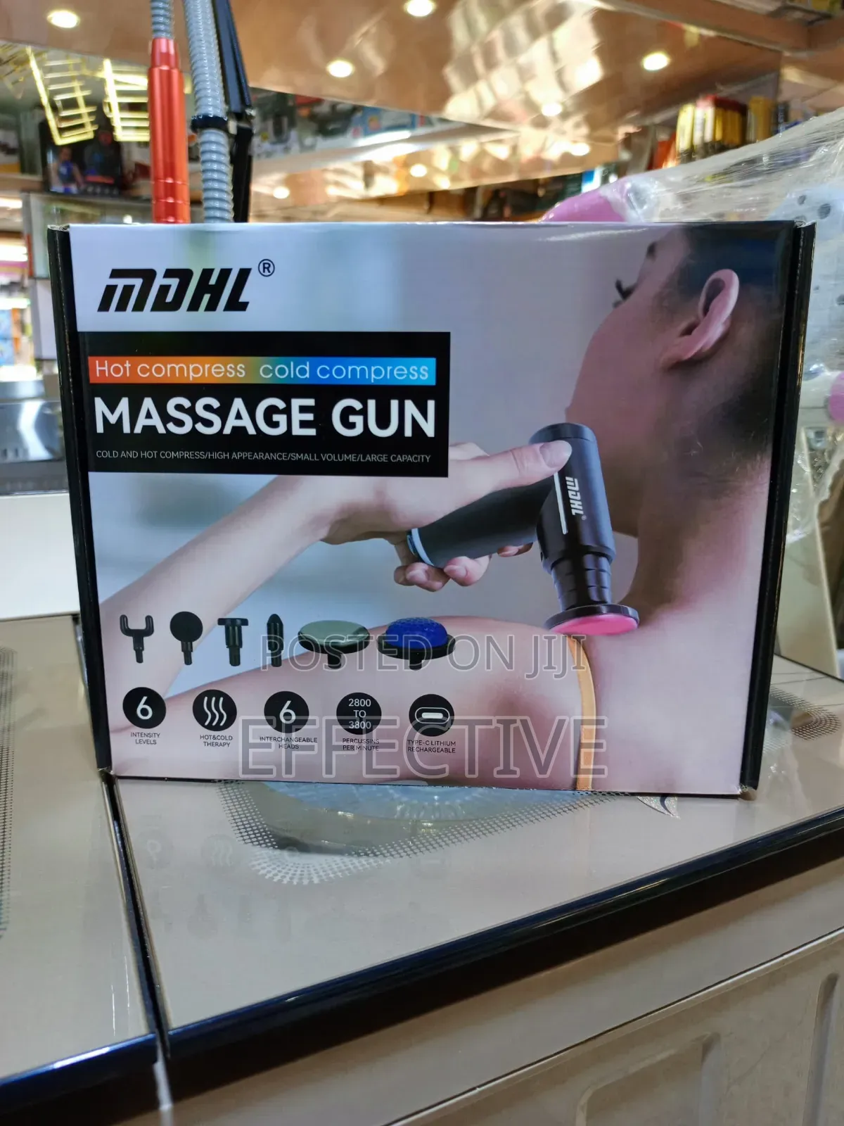 Mdhl Hot And Cold Compress Massage Gun.