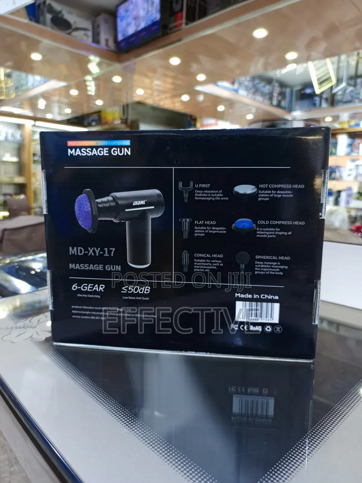 Mdhl Hot And Cold Compress Massage Gun.