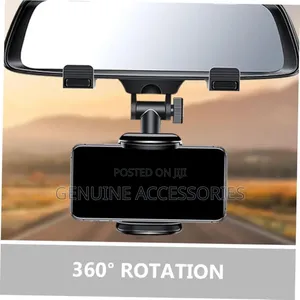Rear View Mirror Phone Holder