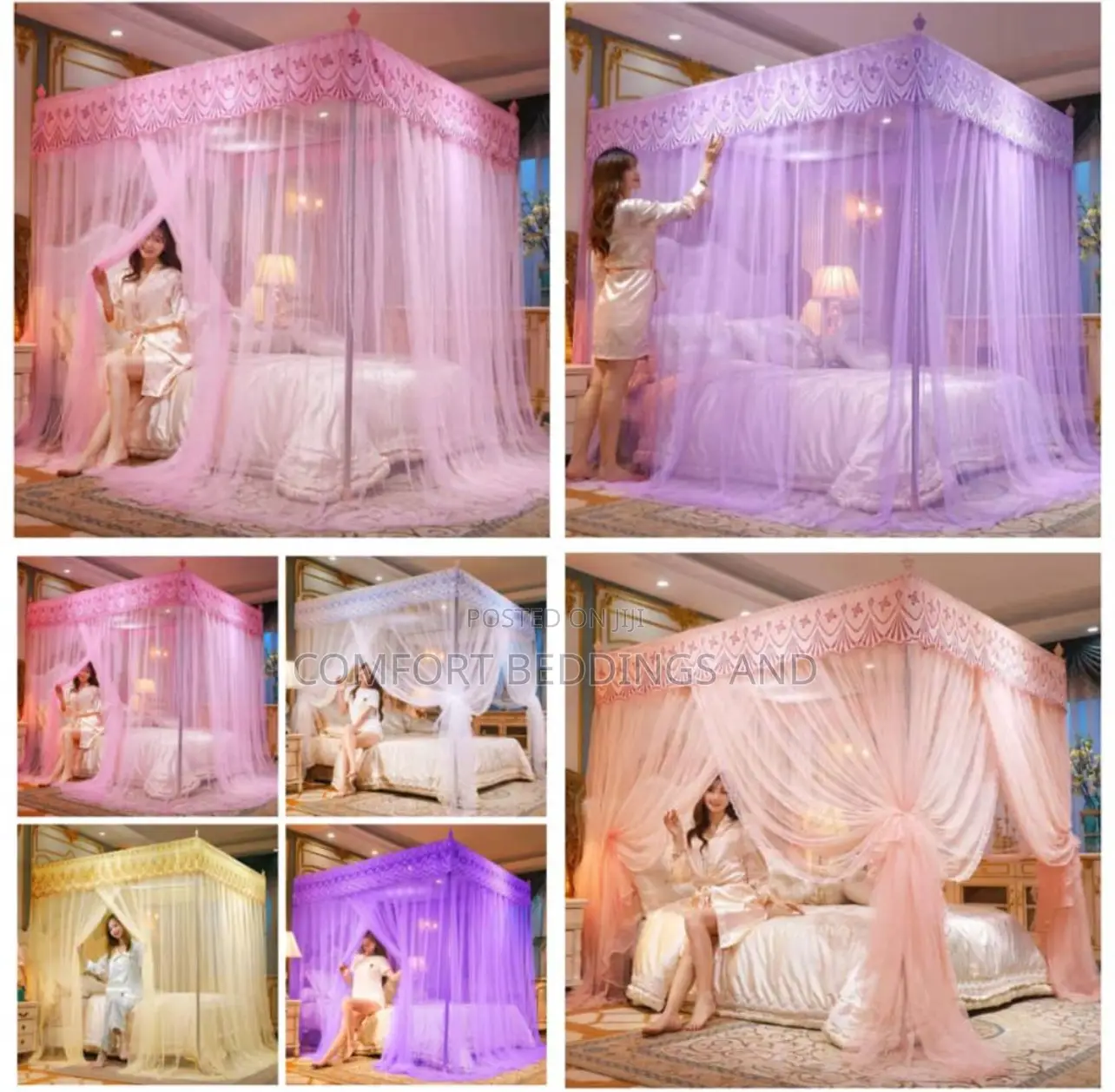Four Stand Mosquito Net4*6, 5*6, 6*6