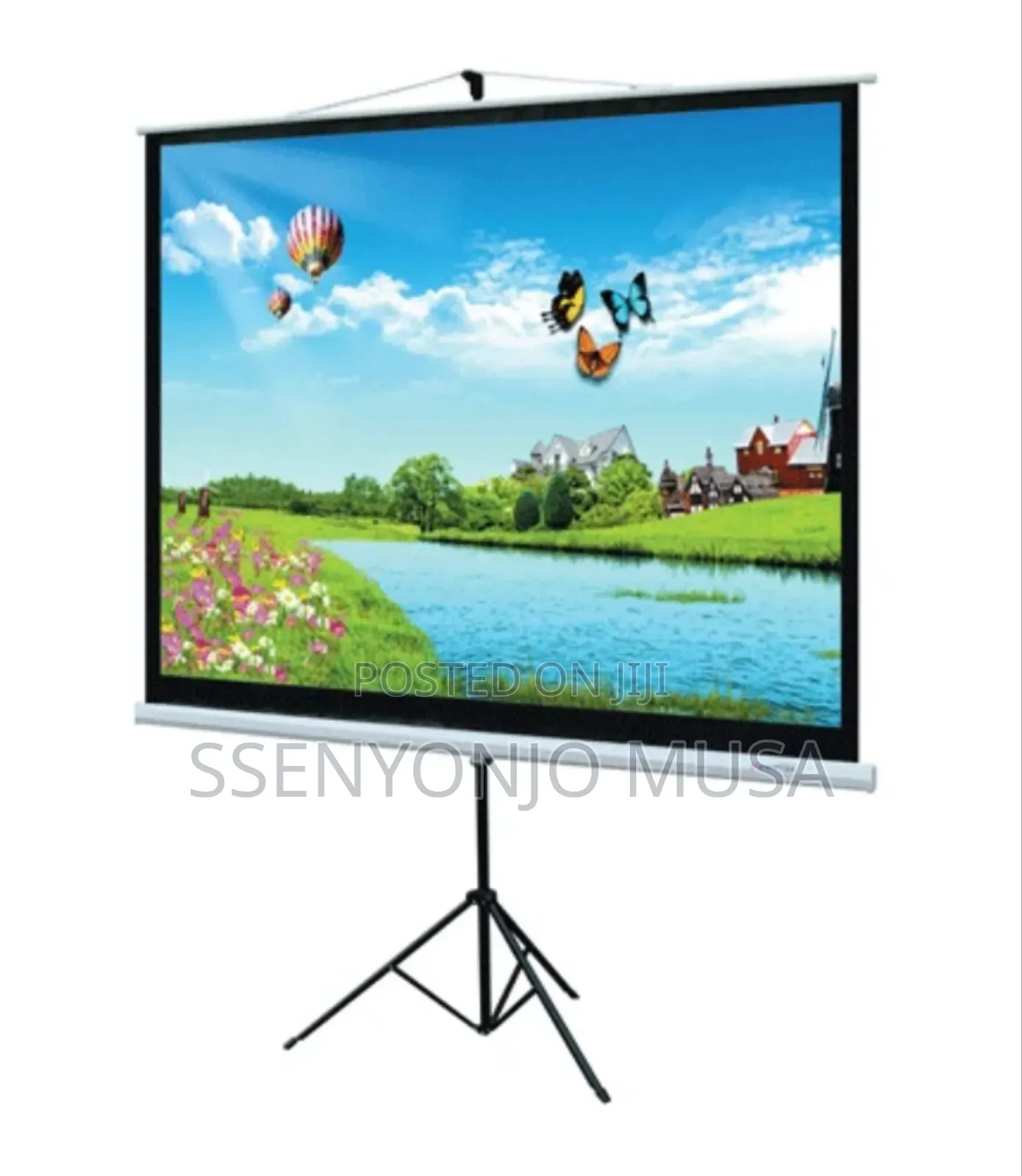 Techcom Tc-mps-180 Manual Screen 180x180 Cm | Matte White