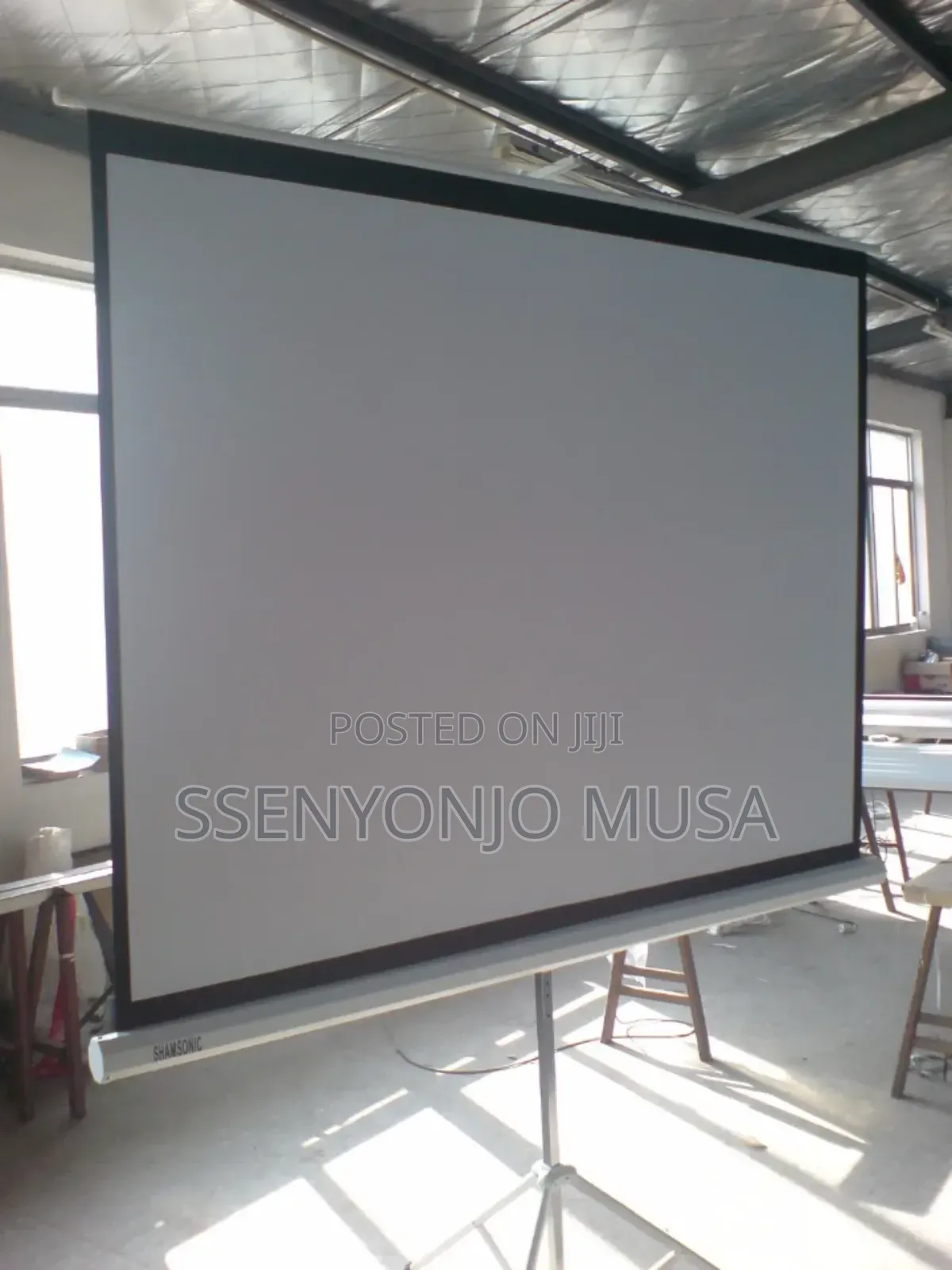 Techcom Tc-mps-180 Manual Screen 180x180 Cm | Matte White