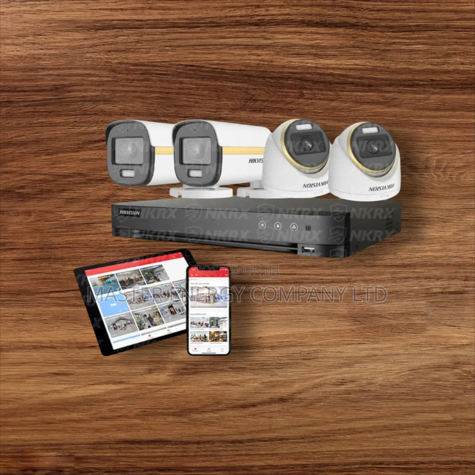 4 Channel CCTV Cameras Full Kit 2mp Havs